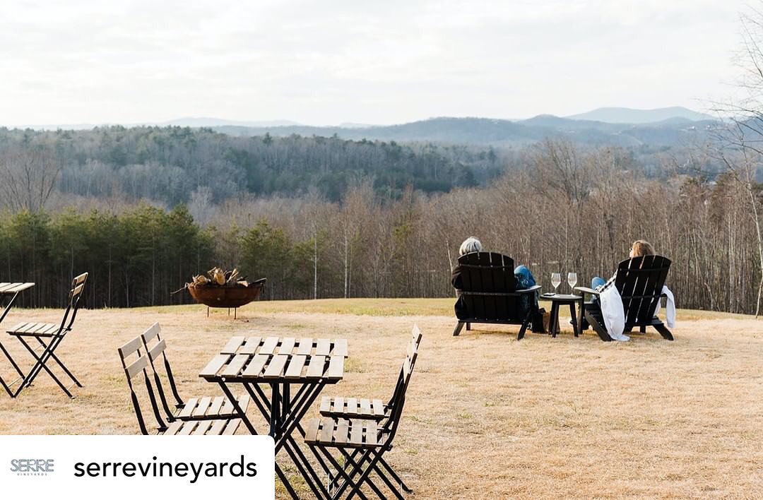Posted @withregram • @serrevineyards Valentine’s Day: the perfect excuse to drink more wine together. Celebrate love with us today by purchasing a fireside wine + chocolate tasting for two for only $32. Book now at the link below, or just come on in! (PS