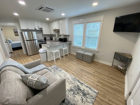 Living Room / Kitchen in The Knob