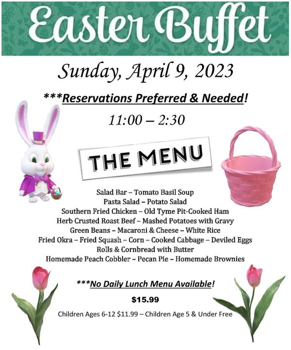 Easter Buffet Event
