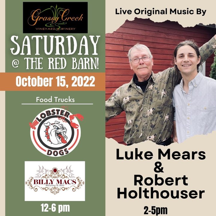 Live Music: Luke Mears & Robert Holthouser