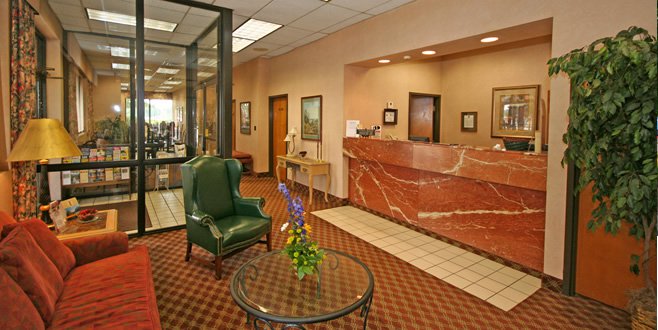 Inside of Quality Inn Mount Airy