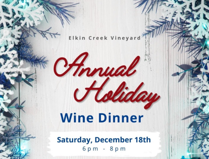 Annual Holiday Wine Dinner